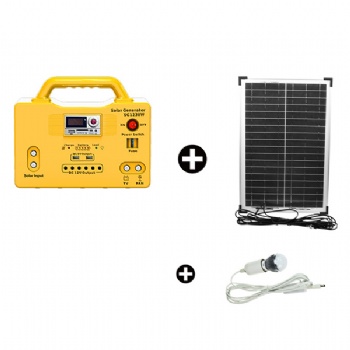 portable Solar System Energy Kit