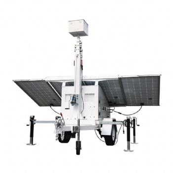 CCTV Camera Solar Trailer