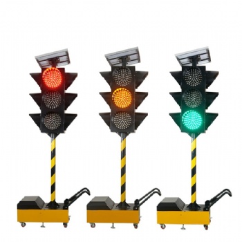 Solar Traffic Signal Light